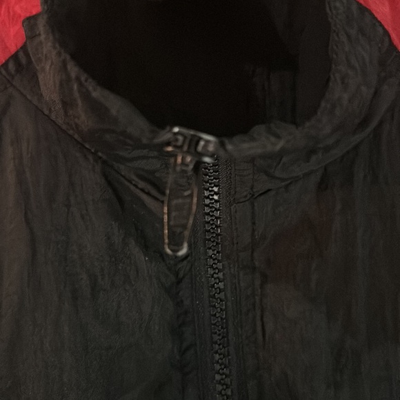 Cheetah Windbreaker Men's red workout Jacket Size M - Picture 5 of 9